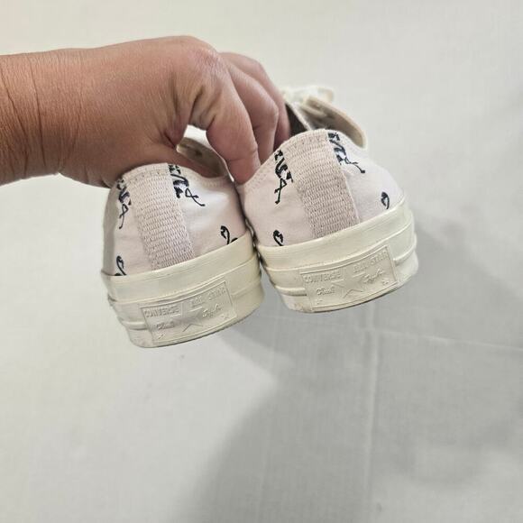 CONVERSE Chuck Taylor 70's Flamingo OX Sneaker Pink White Size W9.5/M7.5 - Picture 6 of 8